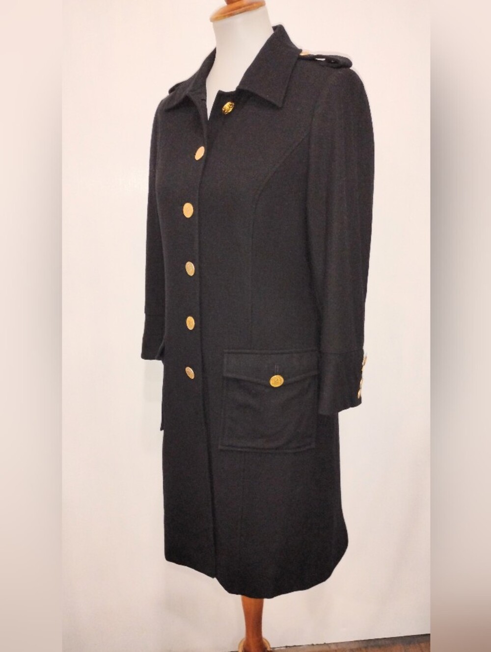 SPANNER RAYON WOOL BLEND COAT